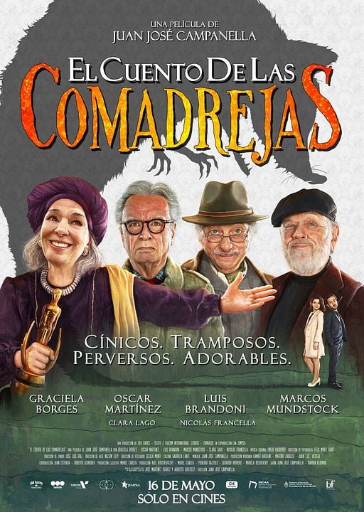 El cuento de las comadrejas : Póster