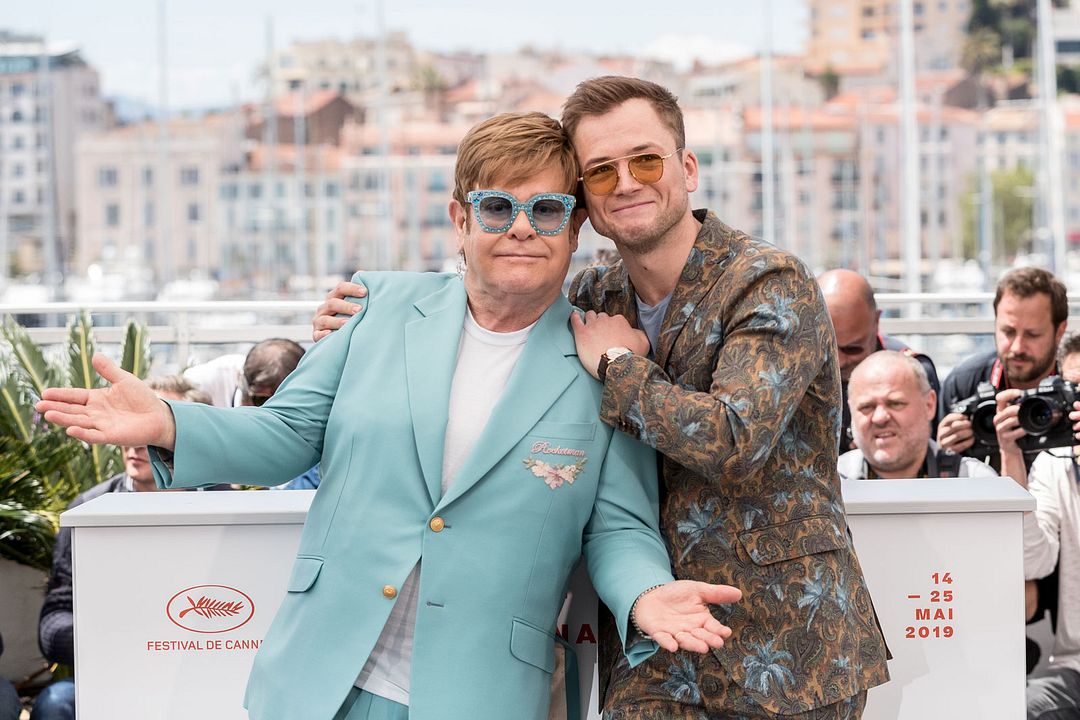 Rocketman : Cobertura de revista Elton John, Taron Egerton