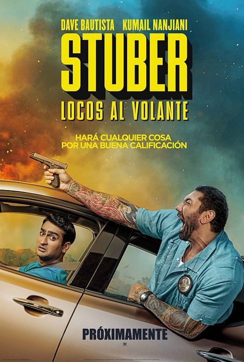 Stuber: Locos al volante : Póster