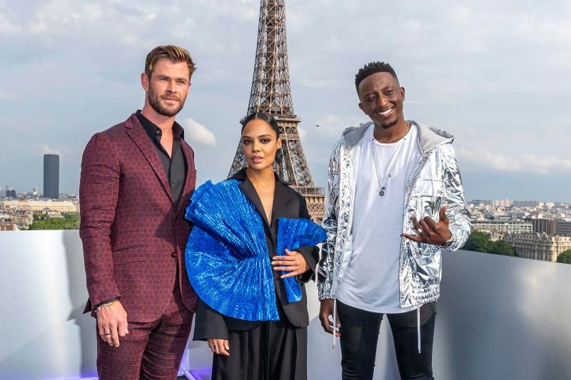 Men In Black: international : Cobertura de revista Chris Hemsworth, Tessa Thompson