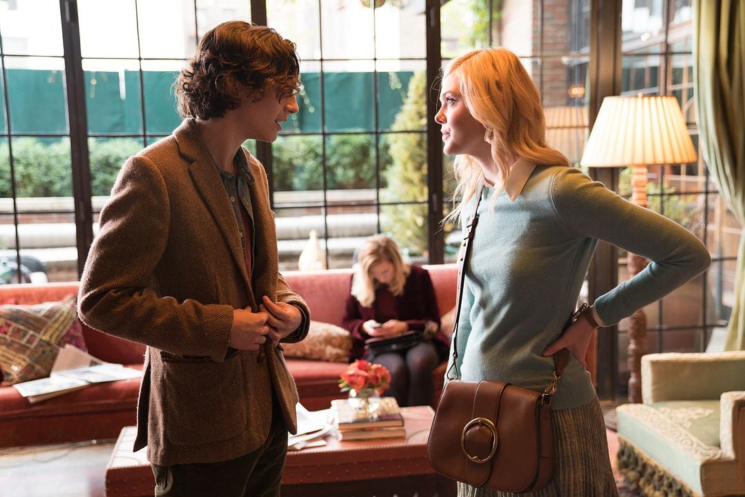 Un día lluvioso en Nueva York : Foto Timothée Chalamet, Elle Fanning