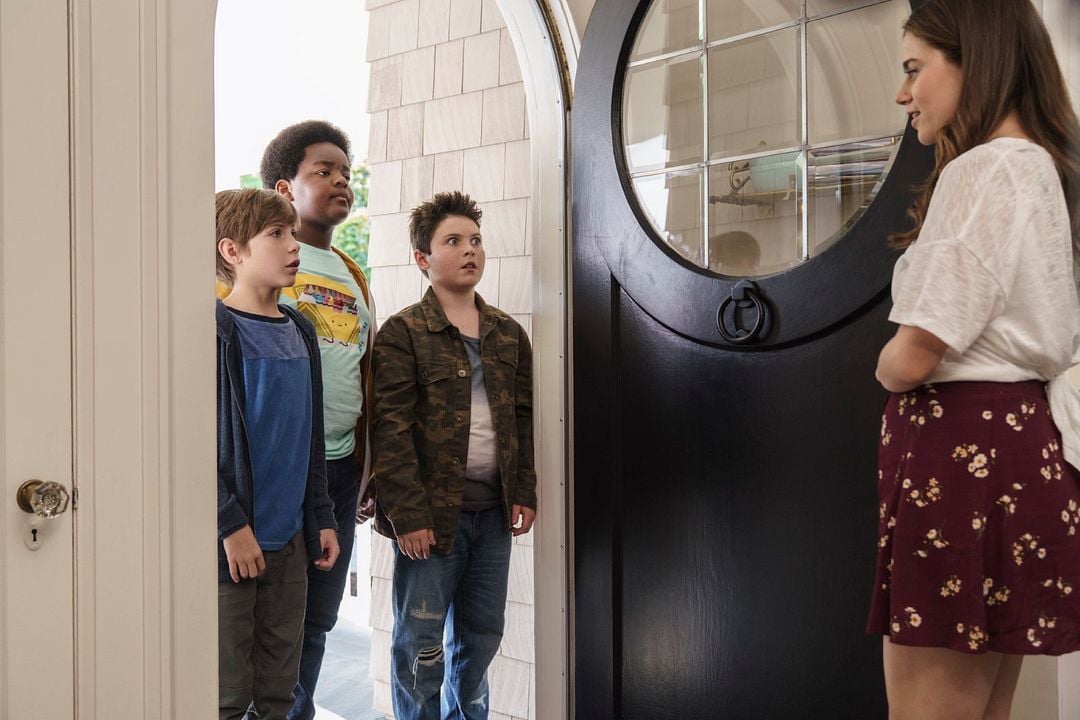 Chicos buenos : Foto Jacob Tremblay, Molly Gordon, Brady Noon, Midori Francis