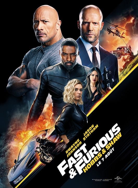 Rápidos y furiosos: Hobbs & Shaw : Póster