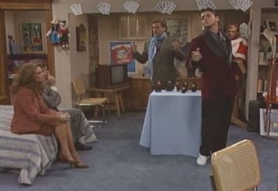 Tres por tres : Póster