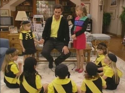 Tres por tres : Póster