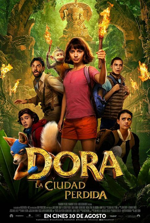 Dora y la ciudad perdida : Póster