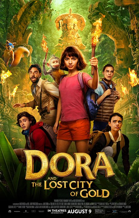 Dora y la ciudad perdida : Póster