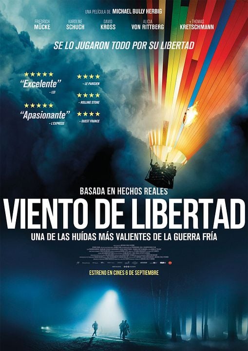Viento de libertad : Póster