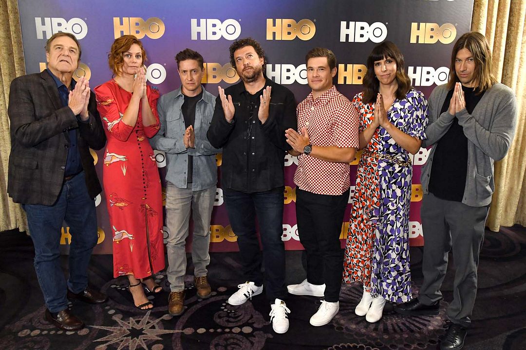 Cobertura de revista David Gordon Green, Danny McBride, Adam Devine, John Goodman