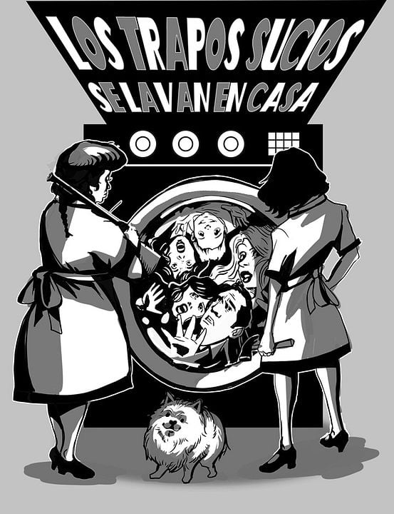 Los trapos sucios se lavan en casa : Póster