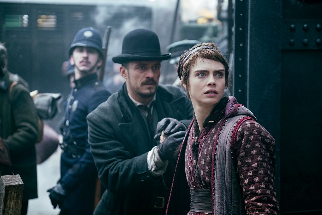 Foto Cara Delevingne, Orlando Bloom