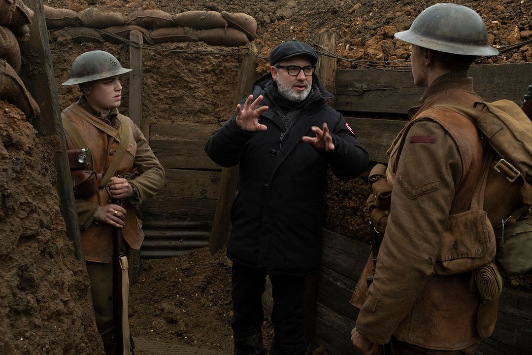 1917 : Foto Sam Mendes, Dean-Charles Chapman, George MacKay