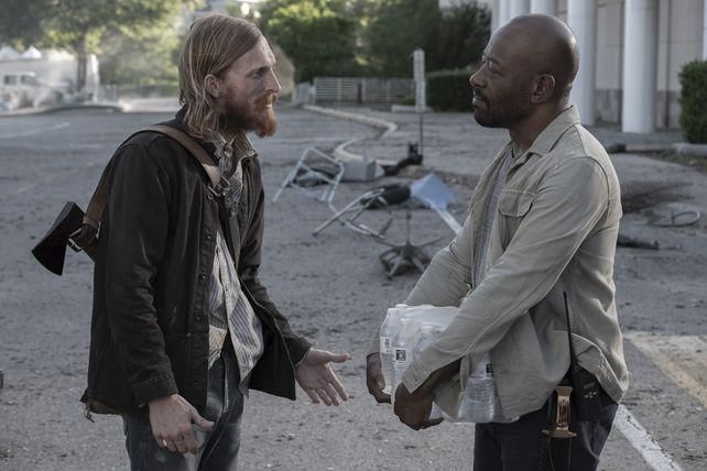 Fear the Walking Dead : Foto Lennie James, Austin Amelio