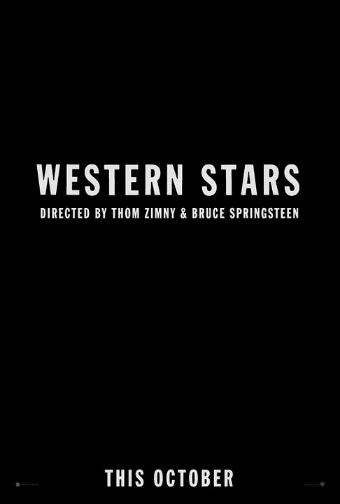 Western stars : Póster