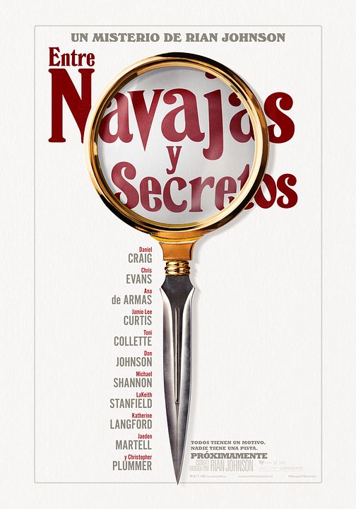 Entre navajas y secretos : Póster