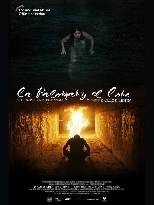 La paloma y el lobo : Póster
