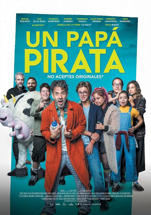 Un papá pirata : Póster