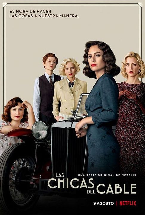 Las chicas del cable : Póster