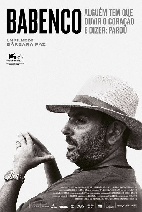 Babenco: Tell Me When I Die : Póster