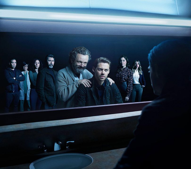 Prodigal Son : Foto Frank Harts, Tom Payne (II), Michael Sheen, Aurora Perrineau