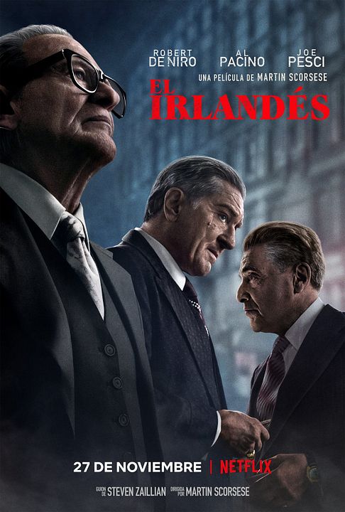 El Irlandés : Póster