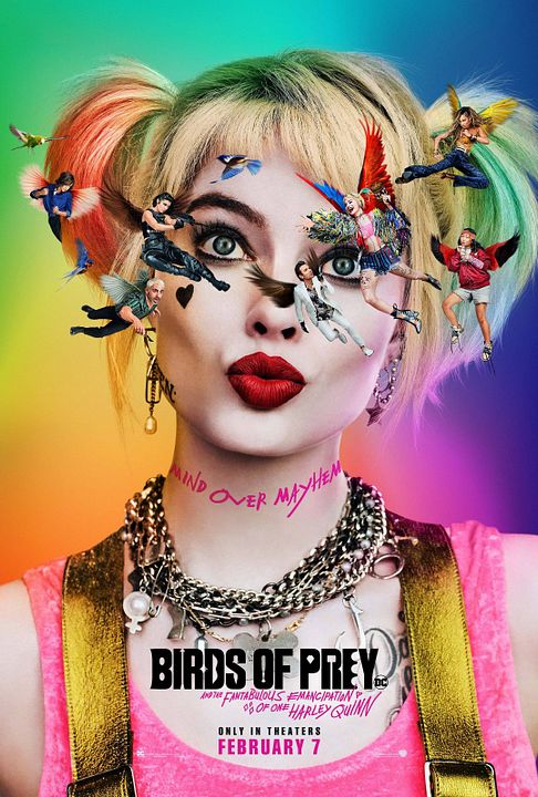 Aves de Presa (y la fantabulosa emancipación de una Harley Quinn) : Póster