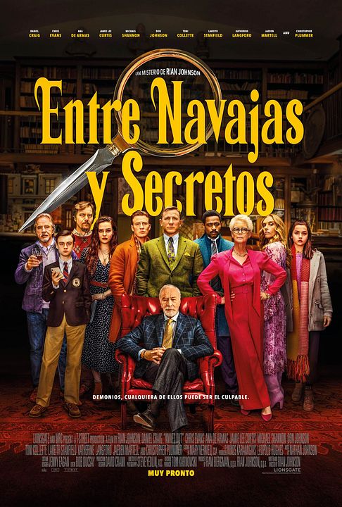 Entre navajas y secretos : Póster
