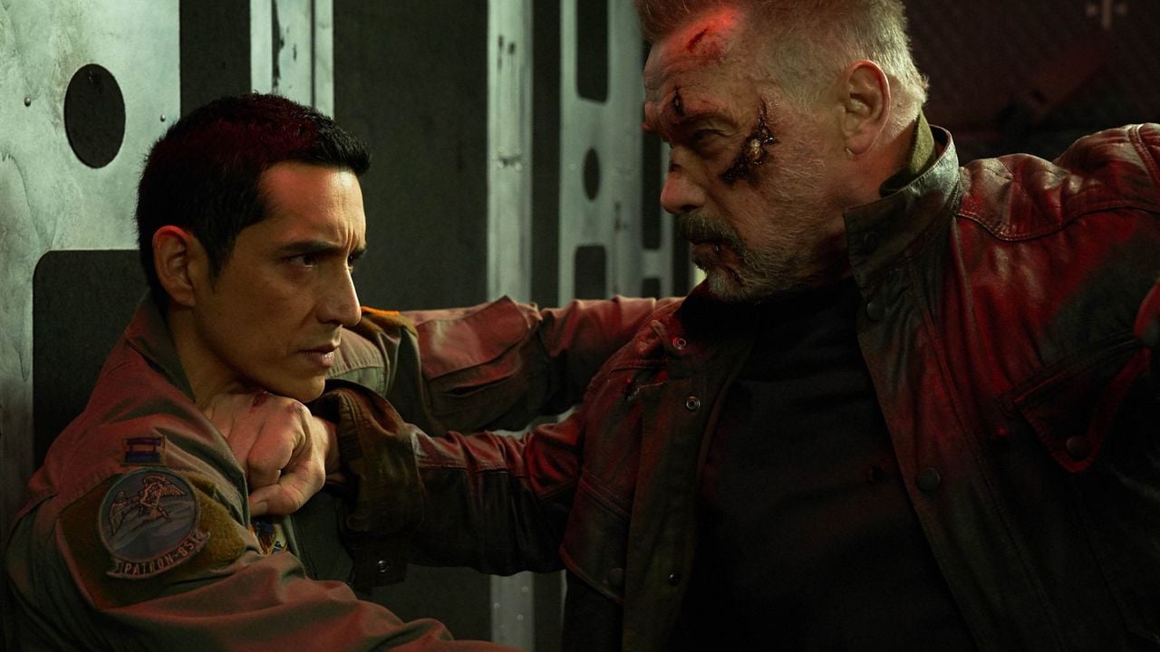 Terminator 6: Destino oculto : Foto Gabriel Luna, Arnold Schwarzenegger