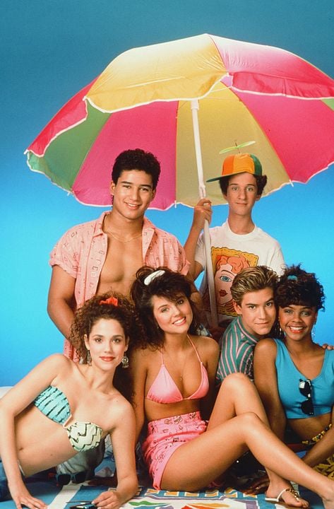 Foto Mark-Paul Gosselaar, Tiffani Thiessen, Dustin Diamond, Mario López, Elizabeth Berkley