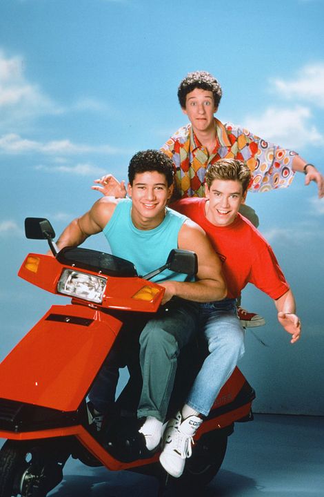 Foto Mark-Paul Gosselaar, Dustin Diamond, Mario López
