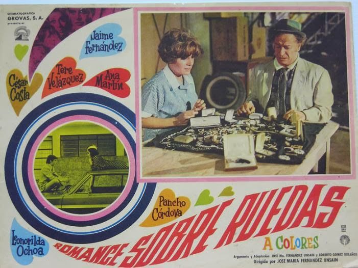 Romance sobre ruedas : Póster