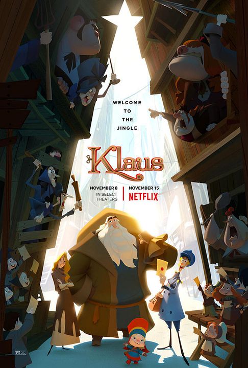 La leyenda de Klaus : Póster