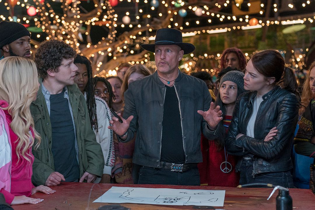 Zombieland: Tiro de gracia : Foto Emma Stone, Woody Harrelson, Jesse Eisenberg