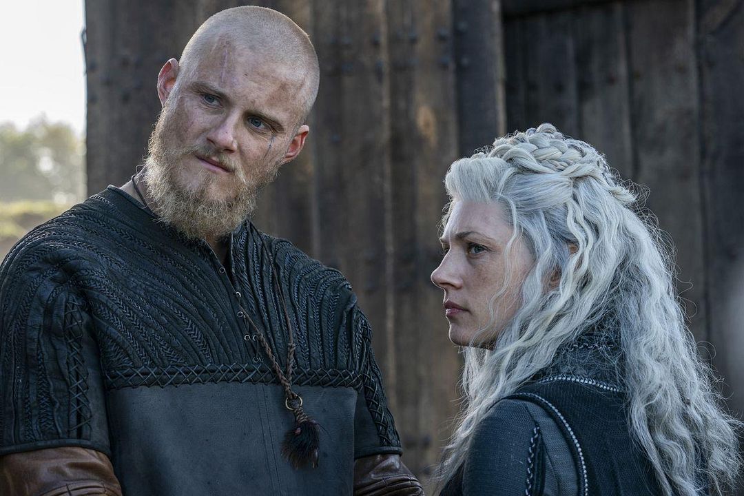 Vikingos : Foto Alexander Ludwig, Katheryn Winnick