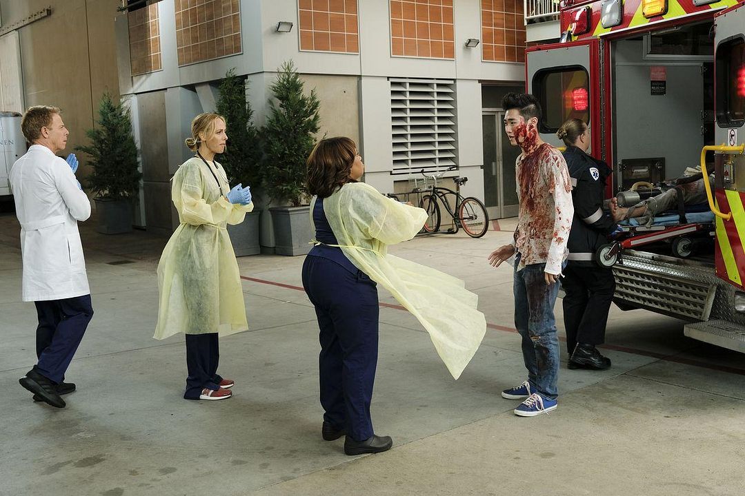 Grey's Anatomy : Foto Kim Raver, Chandra Wilson, Greg Germann