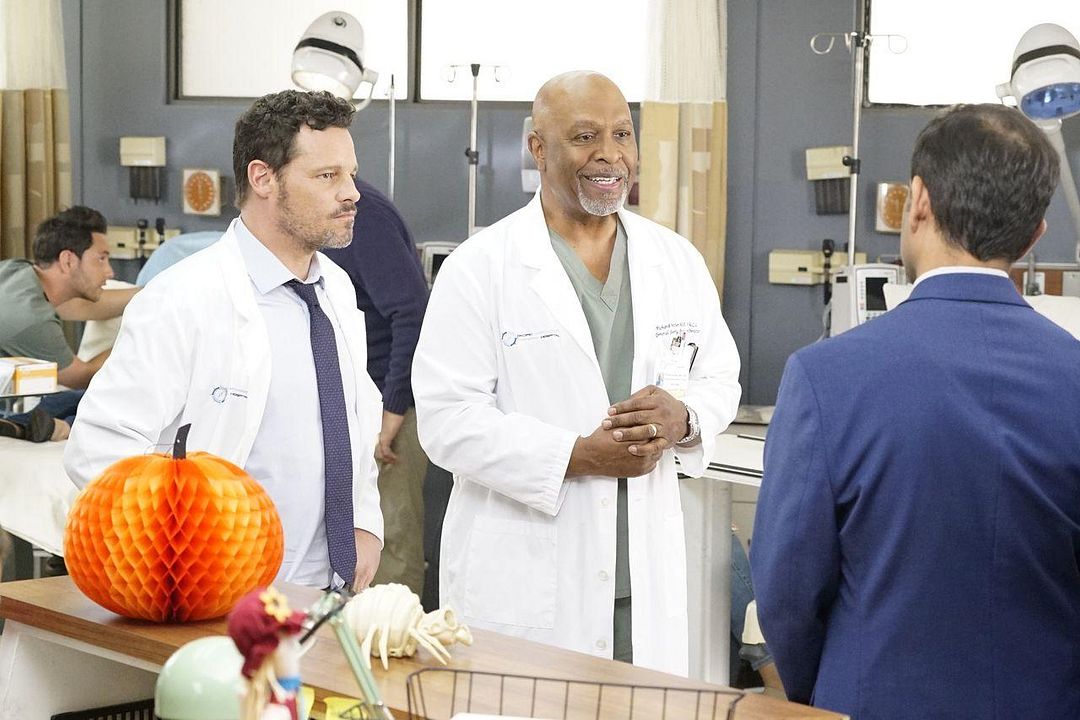 Grey's Anatomy : Foto James Pickens Jr., Justin Chambers (I)