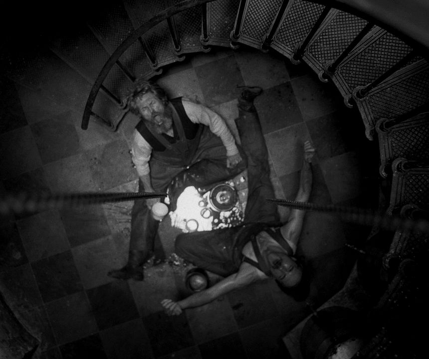 El faro : Foto Willem Dafoe, Robert Pattinson