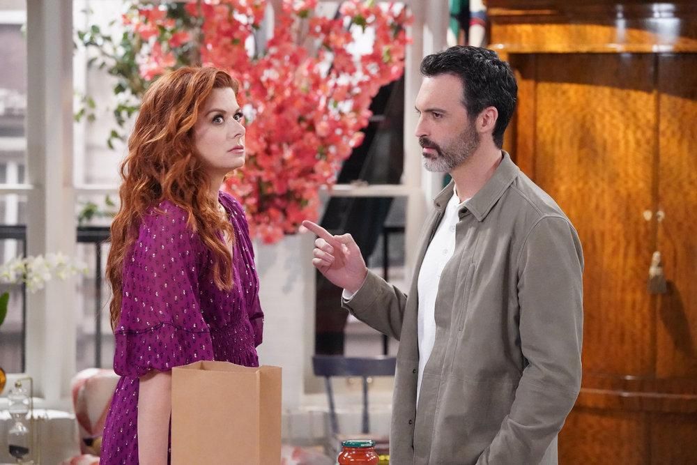 Foto Reid Scott, Debra Messing