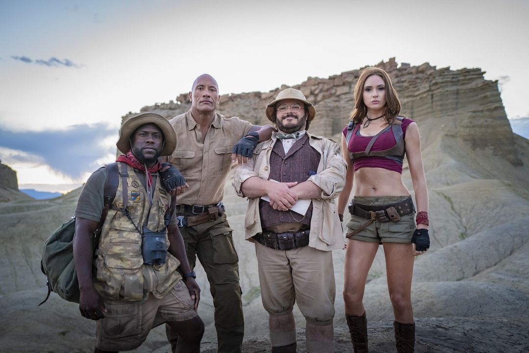 Jumanji: el siguiente nivel : Foto Jack Black, Karen Gillan, Dwayne Johnson, Kevin Hart