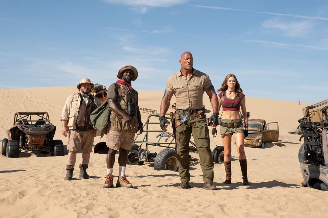 Jumanji: el siguiente nivel : Foto Jack Black, Karen Gillan, Dwayne Johnson, Kevin Hart