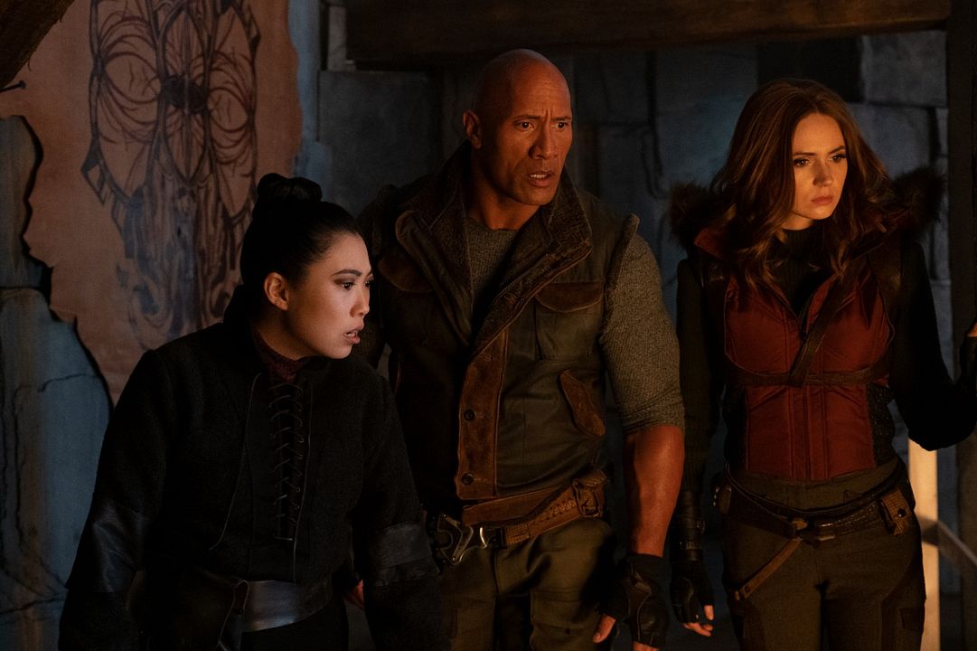 Jumanji: el siguiente nivel : Foto Karen Gillan, Dwayne Johnson, Awkwafina