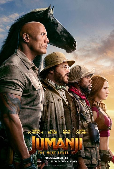 Jumanji: el siguiente nivel : Póster