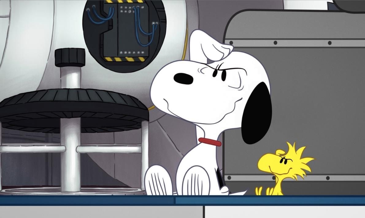 Snoopy, el astronauta : Póster