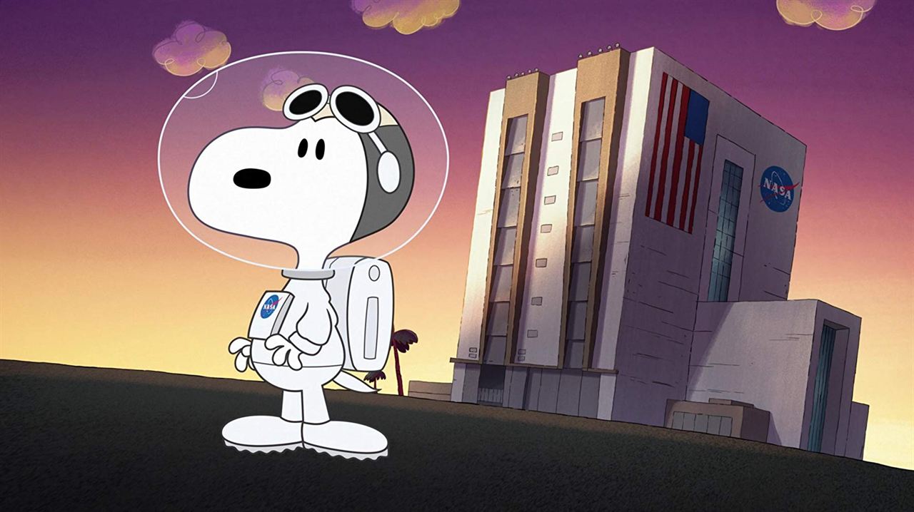 Snoopy, el astronauta : Póster