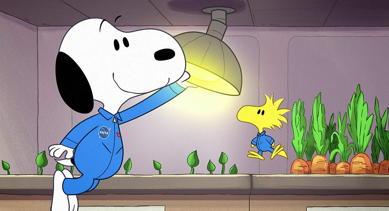 Snoopy, el astronauta : Póster