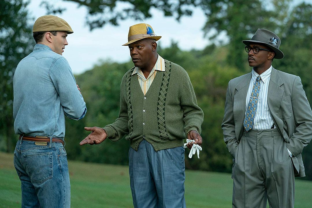 The Banker : Foto Nicholas Hoult, Samuel L. Jackson, Anthony Mackie