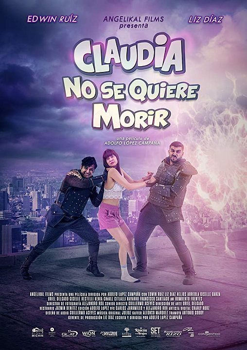 Claudia no se quiere morir : Póster