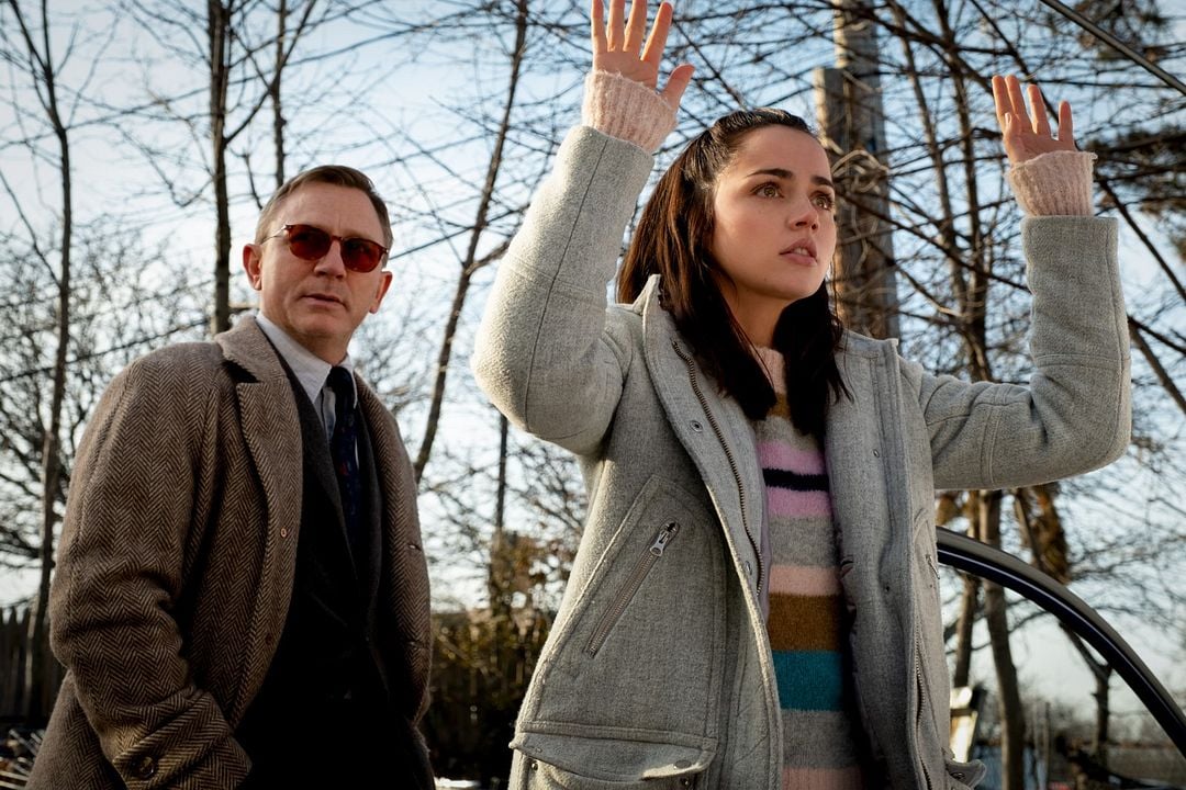 Entre navajas y secretos : Foto Daniel Craig, Ana de Armas