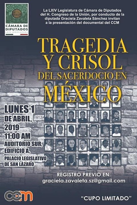 Tragedia y crisol del sacerdocio en México : Póster
