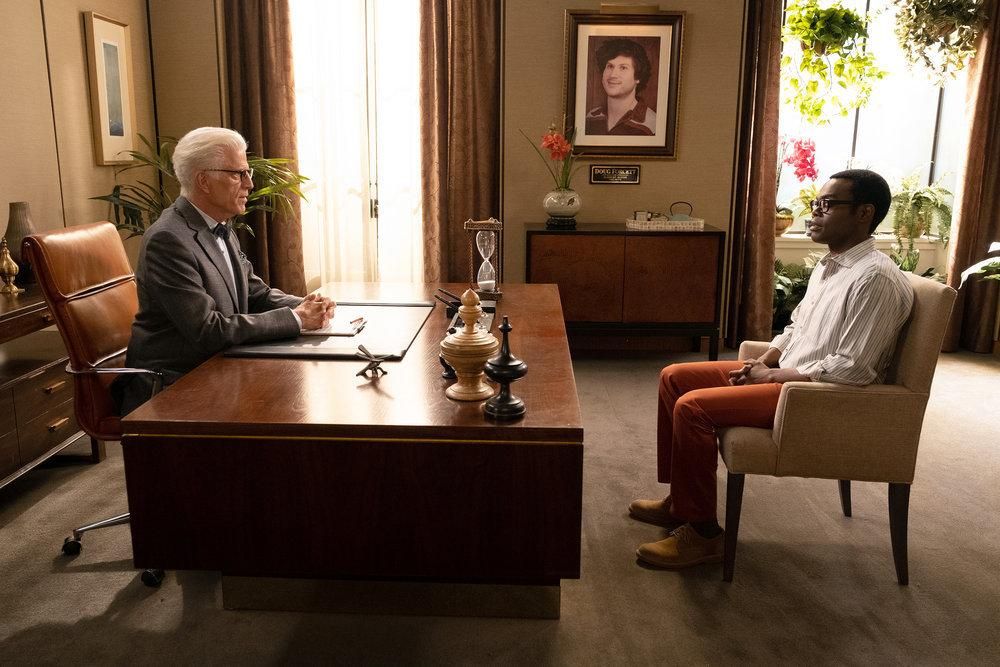 Foto William Jackson Harper, Ted Danson